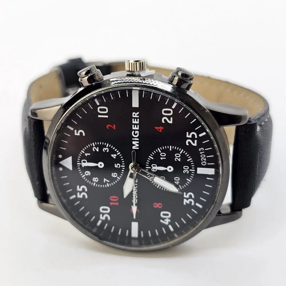 3X Men's Fashion Watches Good For Birthday Graduation Gifts Men's Watch Set of 3